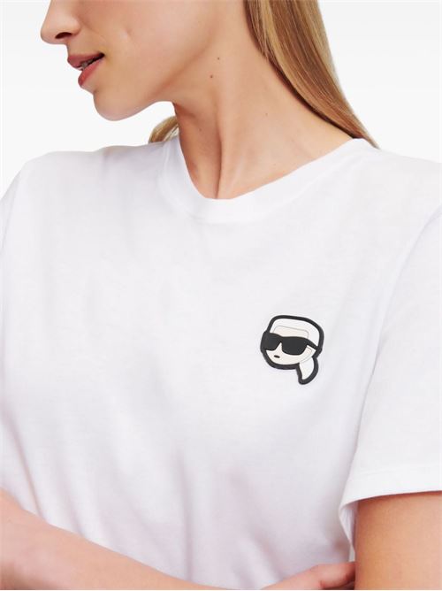 T-shirt donna maniche corte Karl Lagerfeld | 245W1712100